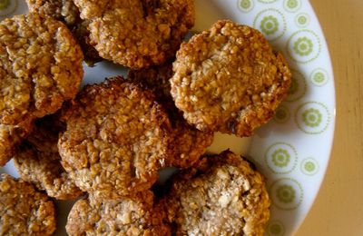 Biscuits bananes/ flocons d'avoine 