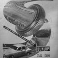 Publicité d'époque - Dunlop - Avril 1958 - Auto d'Antan Magazine n°4