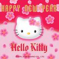 hello Kitty and happy new year