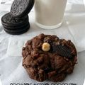 cookies triple chocolat et Oreo