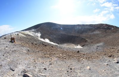 Vulcano, le sommet du volcan et ses fumerolles, partie 2 - Sicile octobre 2017