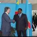 Le président turc en visite à Kinshasa