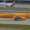 Embraer ERJ 195LR Yellow (SP-LNO) Lot Polish Airlines