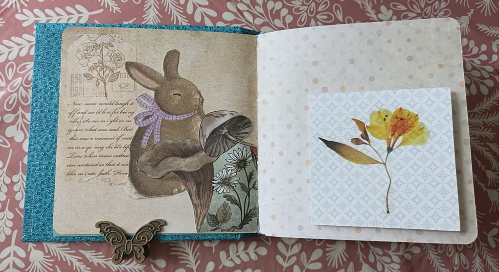 Junk journaling - 2 Turquoise