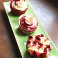 Topping facile pour cupcakes - Pochage Bicolores