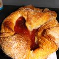 KOUIGN AMAN à la confiture de fraise