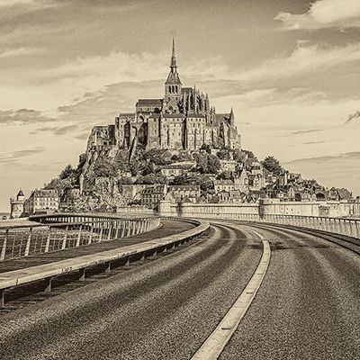 Chroniques du Mont Saint-Michel au temps du confinement. 2020.
