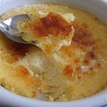 Crème brûlée à la crème de calisson