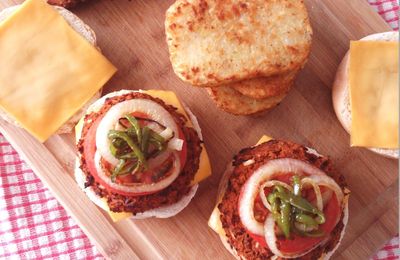 Bean Burger (steak de haricots rouges)