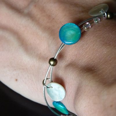 Atelier bijoux avec Karine et Cécile