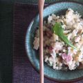 Risotto à la roquette et au Parme