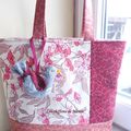 Petit sac aux oiseaux -  Small bag in birds