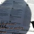 dans une annonce publiée dans le "Midi Libre" et "Libération"