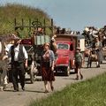 L’EXODE DES RÉFUGIÉS D’UN PETIT VILLAGE DU NORD.