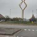 Rond-point à Bruges (Belgique)
