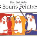 La petite histoire du soir : 3 souris peintres de Ellen Stoll Walsh