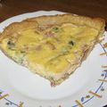 Quiche fourme d'ambert et noix