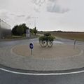 Rond-point à Etampes