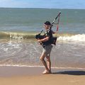 Le sonneur de cornemuse de la Tranche-sur-mer