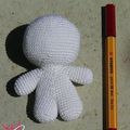 #Crochet : Test personnages de base en 1mm