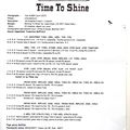 TIME  TO  SHINE (Int.)  -  Dan  Albro