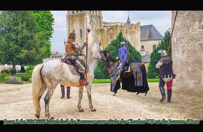 Jean I de BROSSE Maréchal de Boussac aux côtés de Charles VII et de Jeanne d'Arc par Marc MICHON