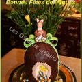 Gâteau Oeuf de Pâques fini et mangé