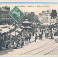 Un Samedi des années 1900: Le marché du Rond Point