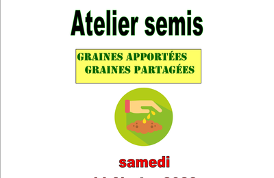 GRAINOTHÈQUE "Atelier Semis"