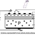 Le fonctionnement des panneaux solaires.