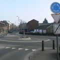 Rond-point à Montegnée (Belgique)