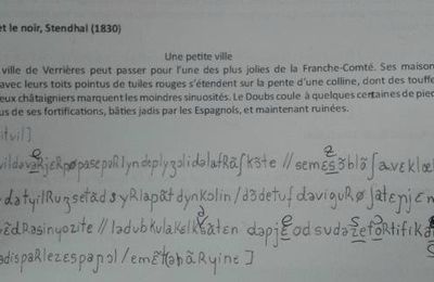 TRANSCRIPTION PHONÉTIQUE DE QUELQUES TEXTES LITTÉRAIRES  - SARA BOLLO