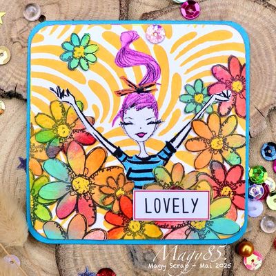 La jeune fille des couleurs !