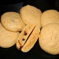 Cookies amandes, noix du Brésil, pépites de chocolat (à la purée d'amandes blanches)
