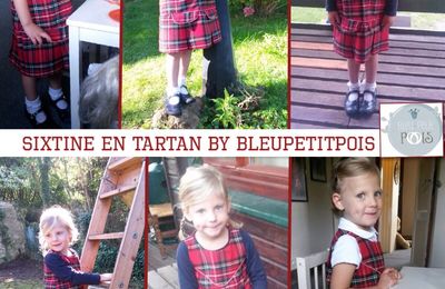 Mode : Sixtine en tartan by BleuPetitpois