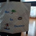 vacances : plage: sac de plage