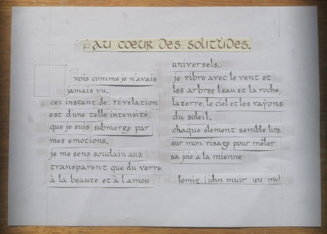 Atelier calligraphie débutants