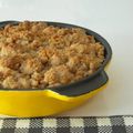 Crumble aux pommes