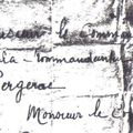 Eté 1944, lettre dénoncant deux foyens