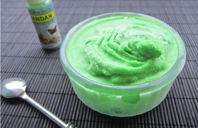 Glace au pandan (recette très facile)