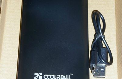 Batterie Externe/Chargeur Portable de secours 2 Ports USB de CoolReall