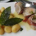 Filet de porc alla saltimbocca, sans gluten