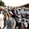 La visite de l 'ambassadeur de l'Union Européenne à la formation à NKAYI du 15 juillet au 30 juillet 2021