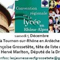Convention Régionale Jeune sur le Lycée en Ardèche !