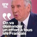 Bayrou annonce le racket des français
