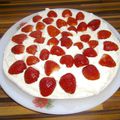 Pavlova aux fraises