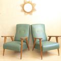 LES CRAQUANTS FAUTEUILS COULEUR PASTEL