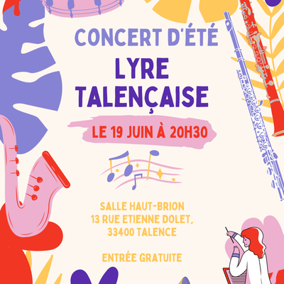 Concert du 29 juin 2024