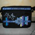 Sac besace customisé