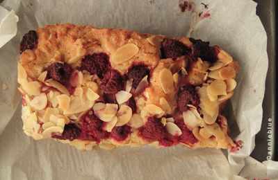 Fondant aux amandes et aux framboises